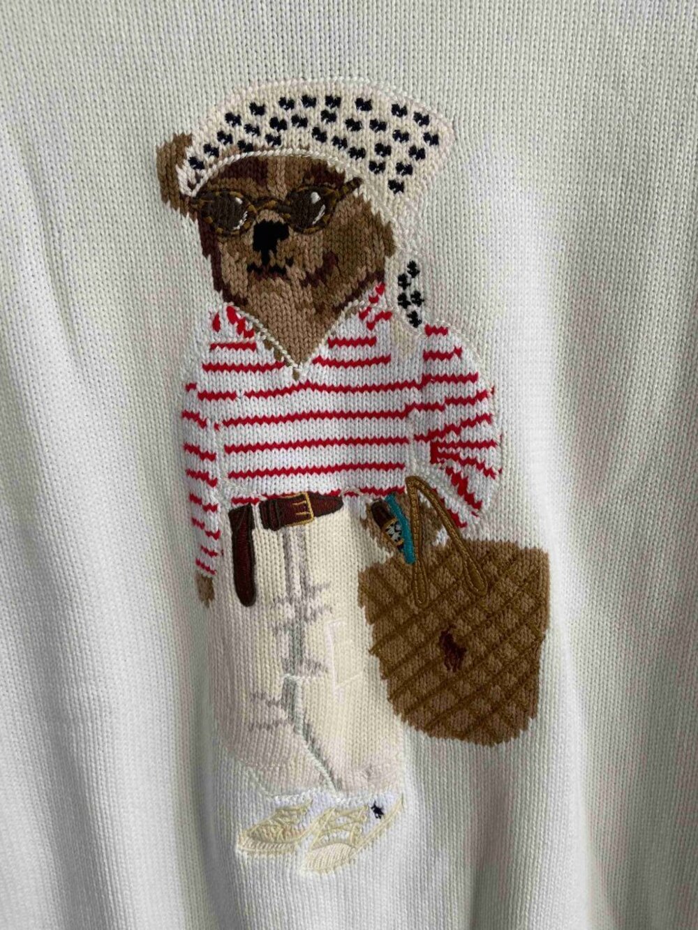 Polo Ralph Lauren Vacation Polo Bear Crewneck Sweater - Picture 3 of 6